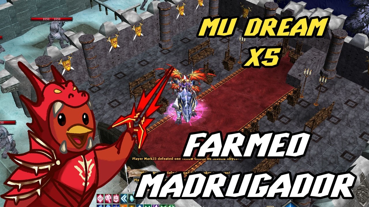 Farmeando de madrugada en  Mu dream - Mu Online season 6  (60 fps)