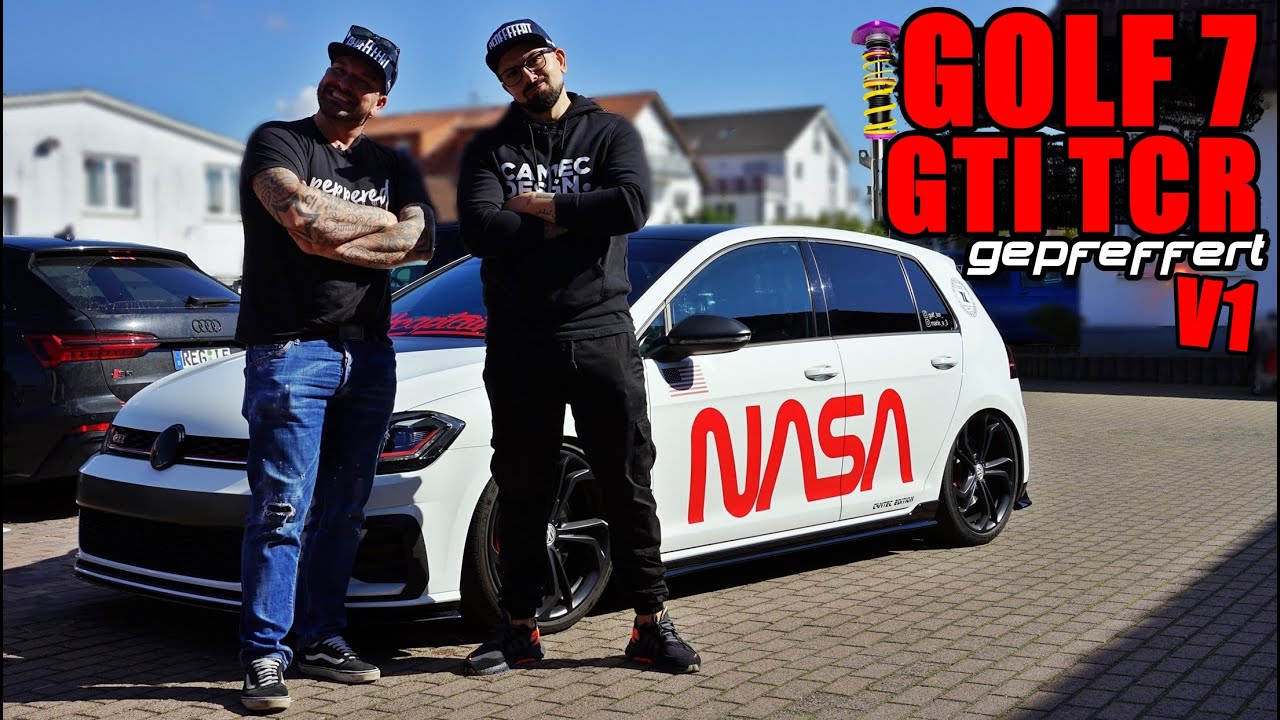 NASA GOLF 7 GTI TCR mit gepfeffert V1 + Sturzdomlager