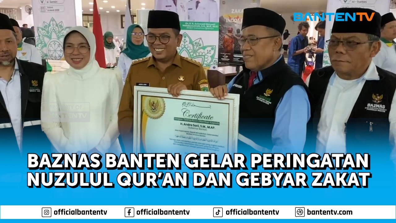 BAZNAS BANTEN GELAR PERINGATAN NUZULUL QUR’AN DAN GEBYAR ZAKAT