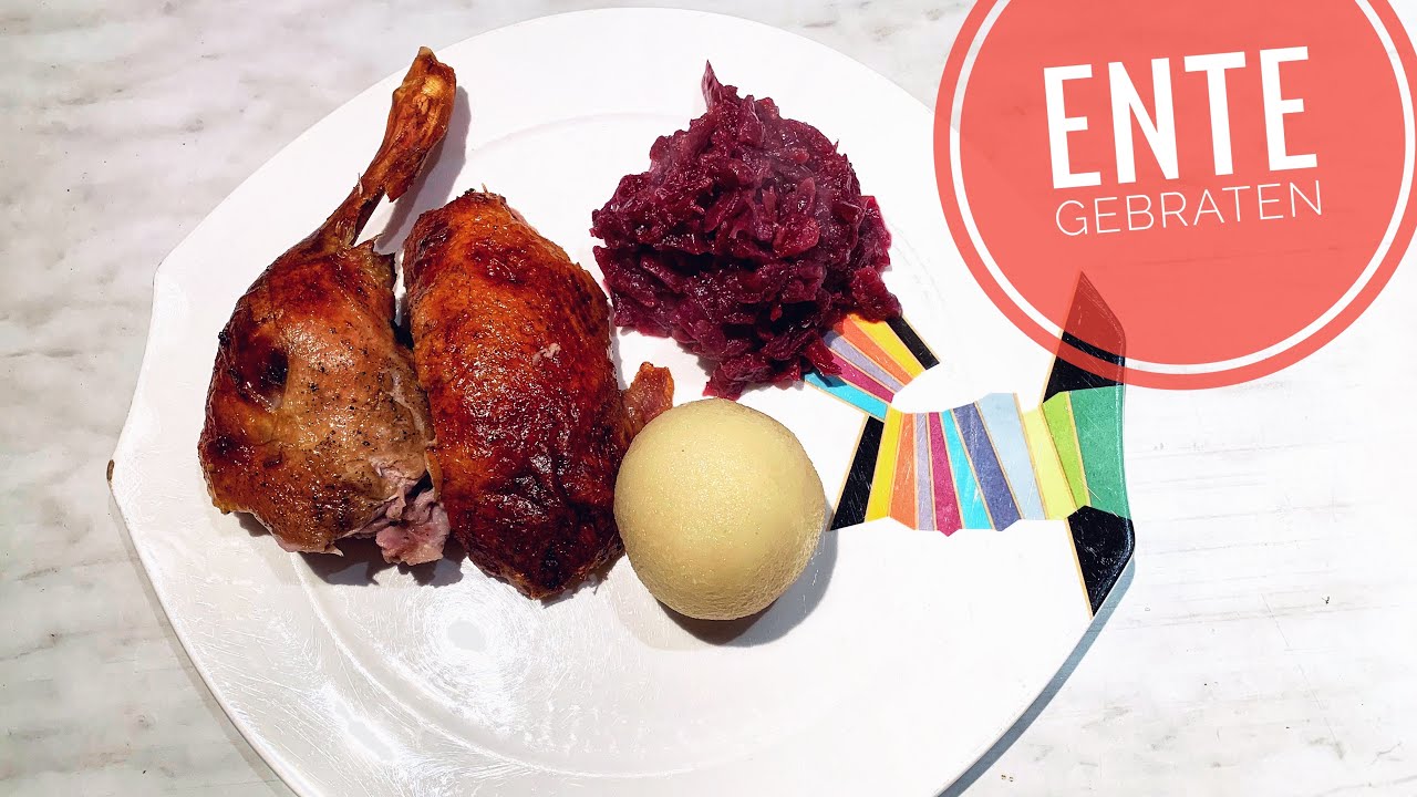 Ente gebraten in 30 Sekunden
