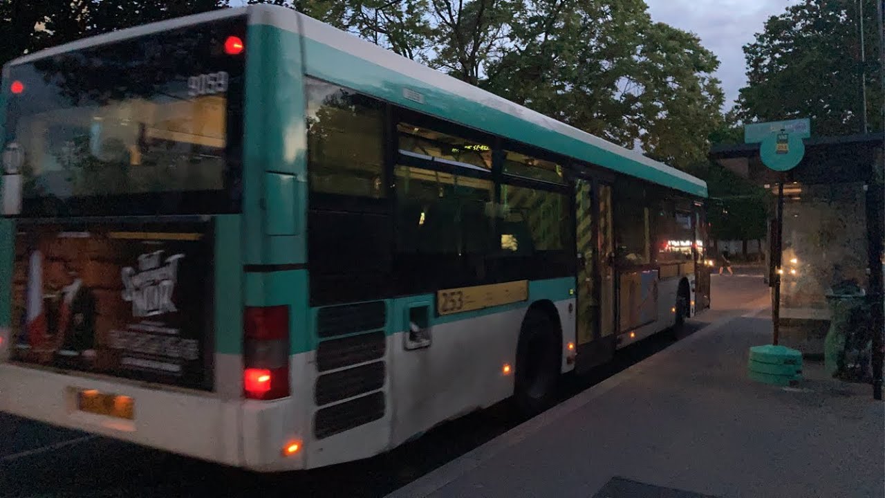Bus RATP — Ligne 253 — Moulin Neuf — La Courneuve Aubervilliers — MAN NL223 — N•9059