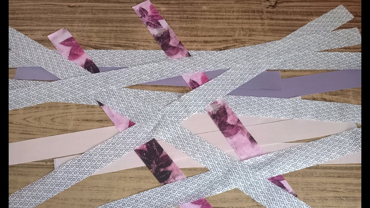 Хочу удивить! Восторг 3D, а нужны только полоски ткани. Лоскутное шитье