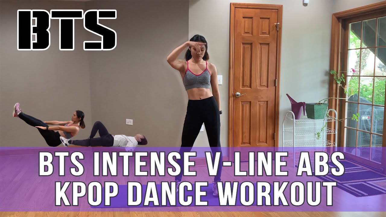 BTS 10 Minute Ab Blaster for V-Line Abs -- Run, Save Me, & I Need U