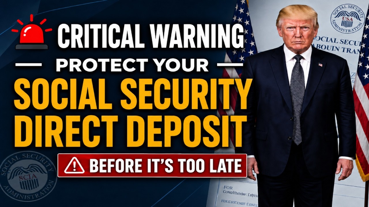 🚨 CRITICAL WARNING for US Seniors &mdash; Protect Your Social Security Direct Deposit Before It's Too Late