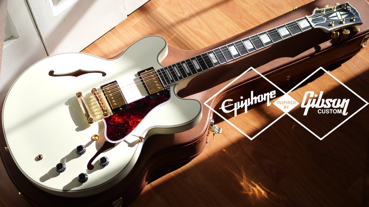 Классика на все времена! Epiphone, вдохновлённый Gibson Custom ES 355