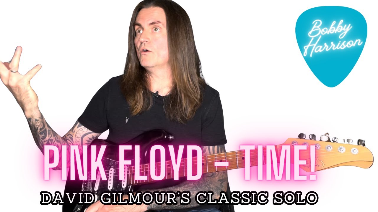 PINK FLOYD 'TIME' Guitar Solo Lesson!