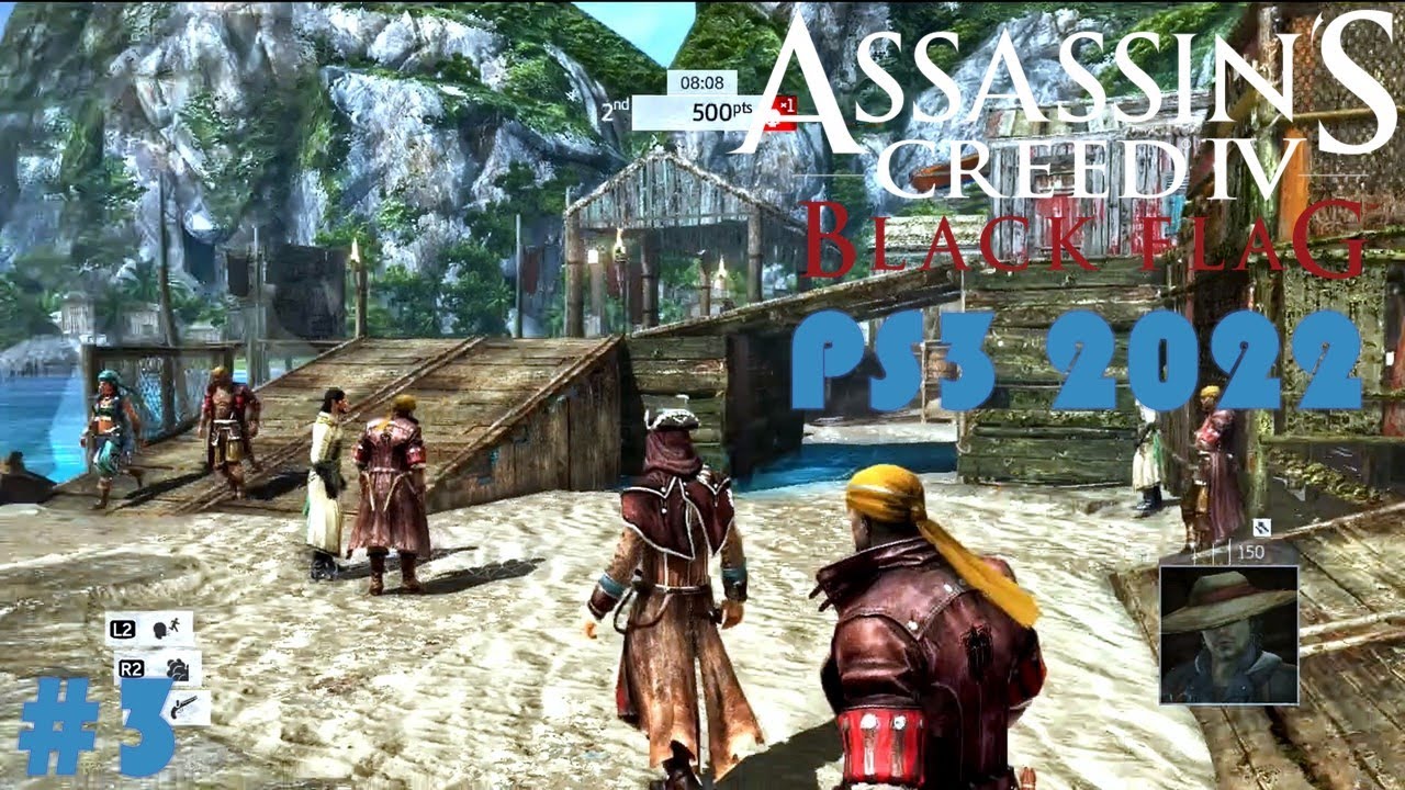 Assassin Creed: Black Flag Multiplayer Gameplay 2022 (PS3) #3 👀