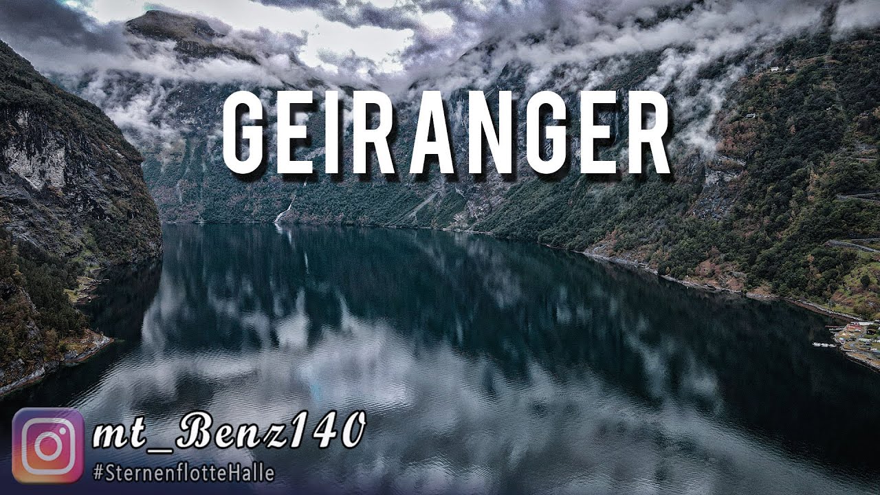 GEIRANGER FJORD I NORWAY I AMAZING VIEW WITH BOAT I 4K UHD