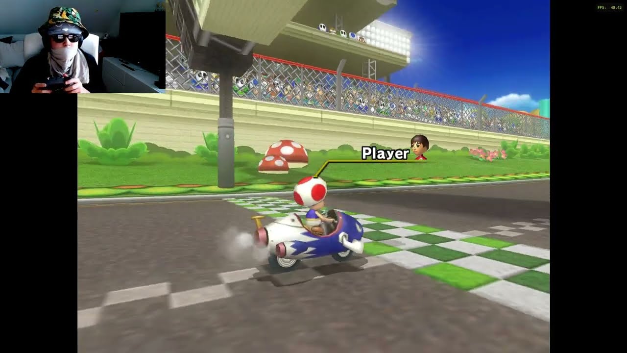 Intense Mario Kart Gameplay