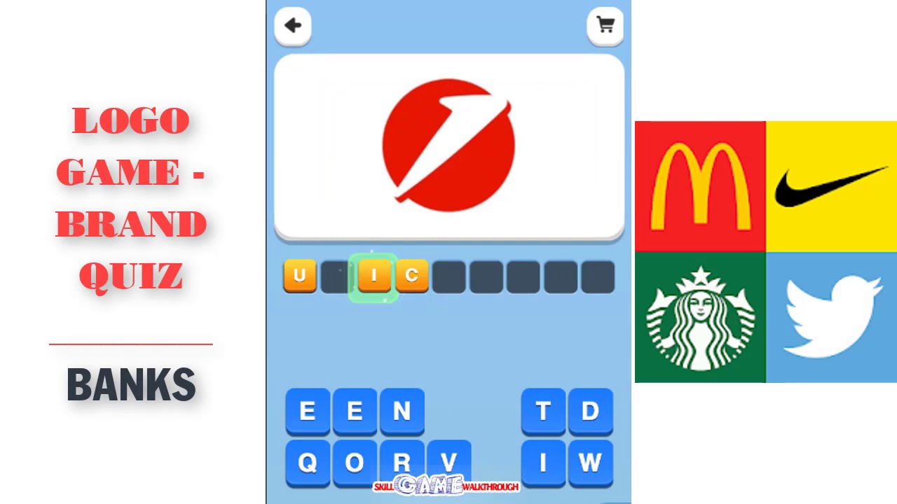 Logo Game - Brand Quiz | Extra | Banks - Walkthrough | SkillGameWalkthrough
