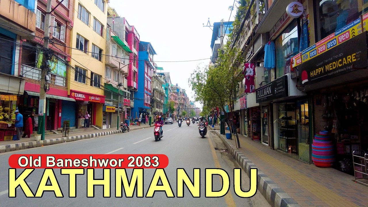 Old Baneshwor, Kathmandu [4K🇳🇵] Kathmandu City Morning Hour Walking Tour 2026 Nepal