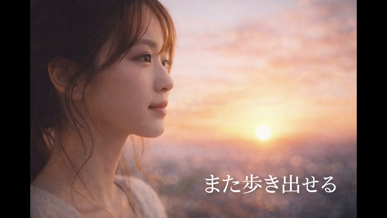 また歩き出せる｜前向きになれる女性バラード｜感動
