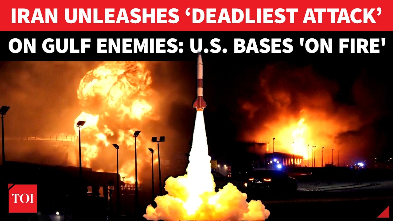 ON CAM: Iran Fires &lsquo;DOOMSDAY&rsquo; Missiles; TERRIFYING Strikes On US Bases, Gulf Nations On HIGH ALERT