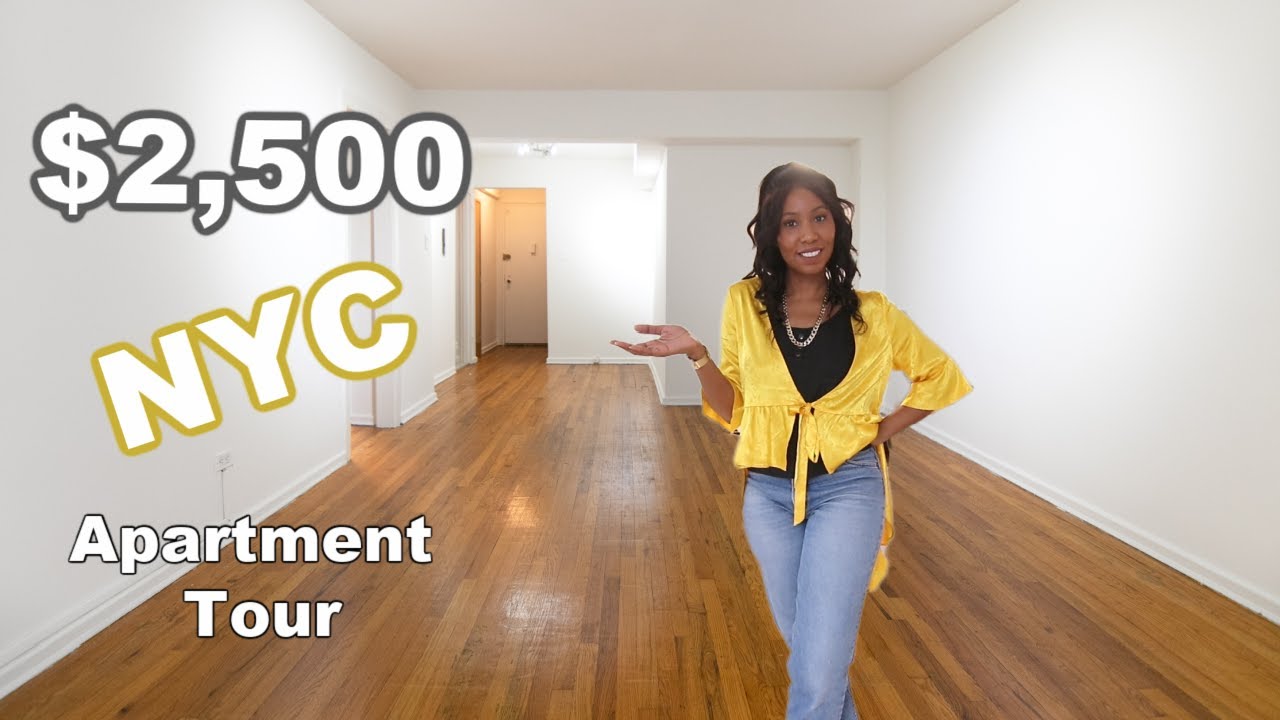 NYC Apartment Tour - $2,500!  What you get in New York City House Tour (Manhattan + Queens)
