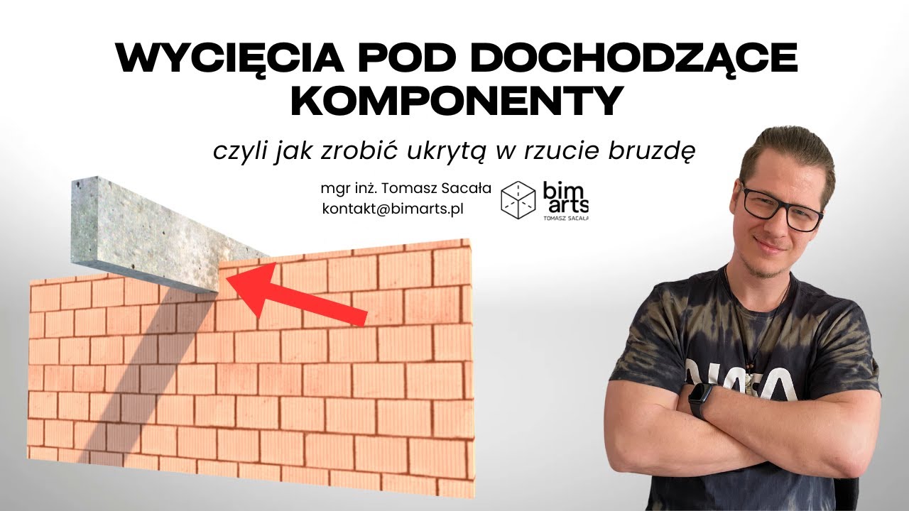 WYCIĘCIA POD DOCHODZĄZE KOMPONENTY