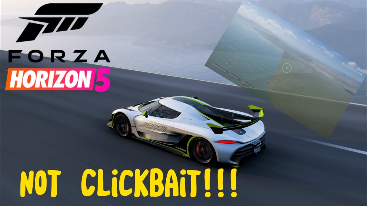 I GLITCHED through the map border in Forza Horizon 5 *NOT CLICKBAIT!!!*