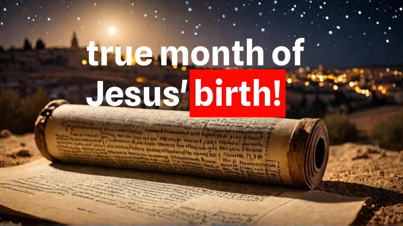 The Real Month Jesus Was Born (Biblical Evidence)