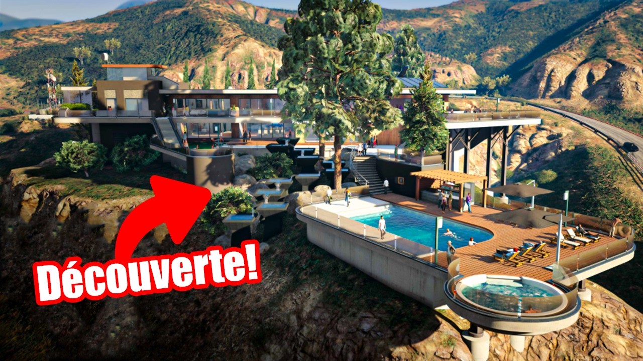 D&Eacute;COUVERTE DU NOUVEAU DLC MANOIR SUR GTA5 ONLINE !