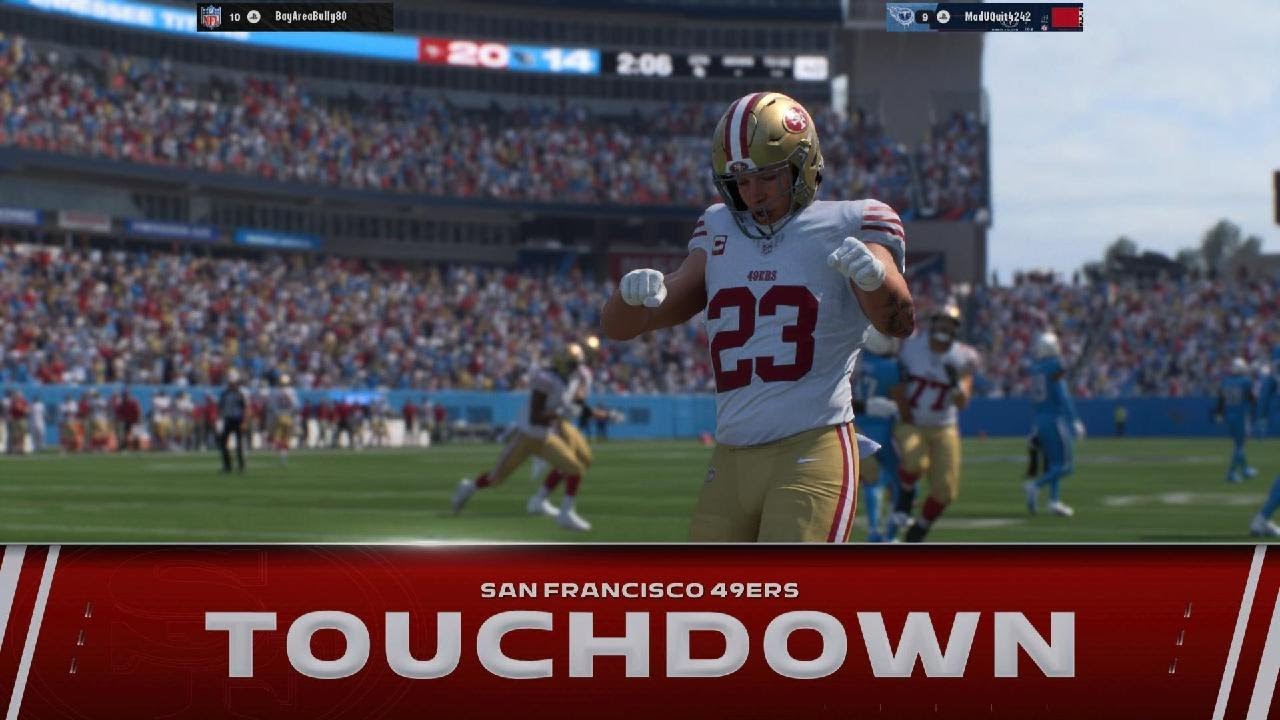49ers @  Titans ranked online game Madden NFL '26