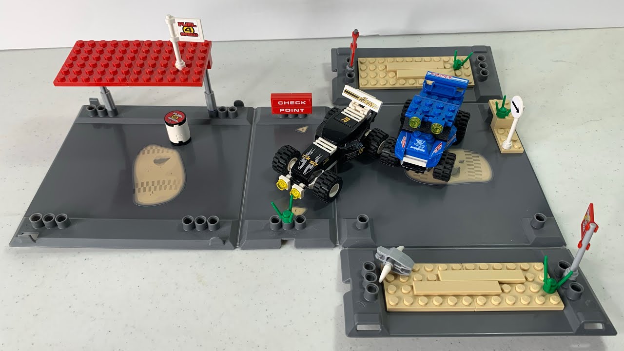 Lego Racers Desert Challenge set review! Lego set 8186 from 2009!