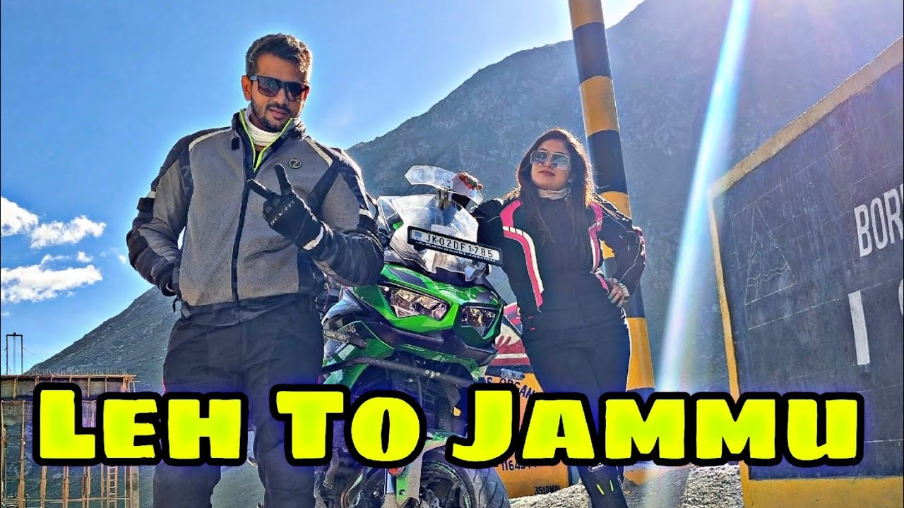 Fully Loaded Bike Pe Life Ki Sabse Long Ride | Khatarnak Zojila Pass 😱 | Leh Srinagar Jammu Nonstop