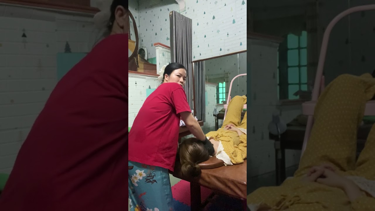Xoa bóp đầu cổ mặt