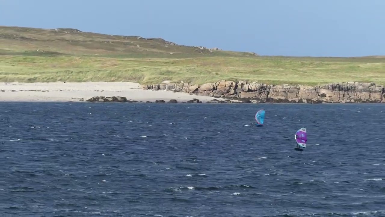 They're all flying in Donegal today