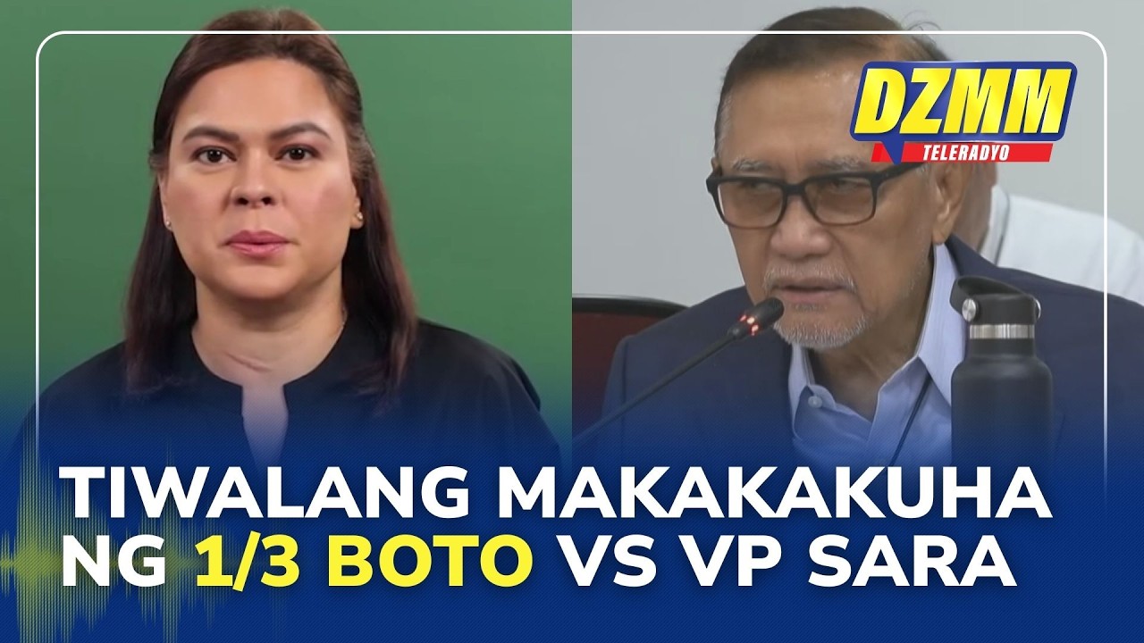 'Hindi matatakot ang lalaban': Impeachment complaint vs VP Sara will get 1/3 votes in House: solon