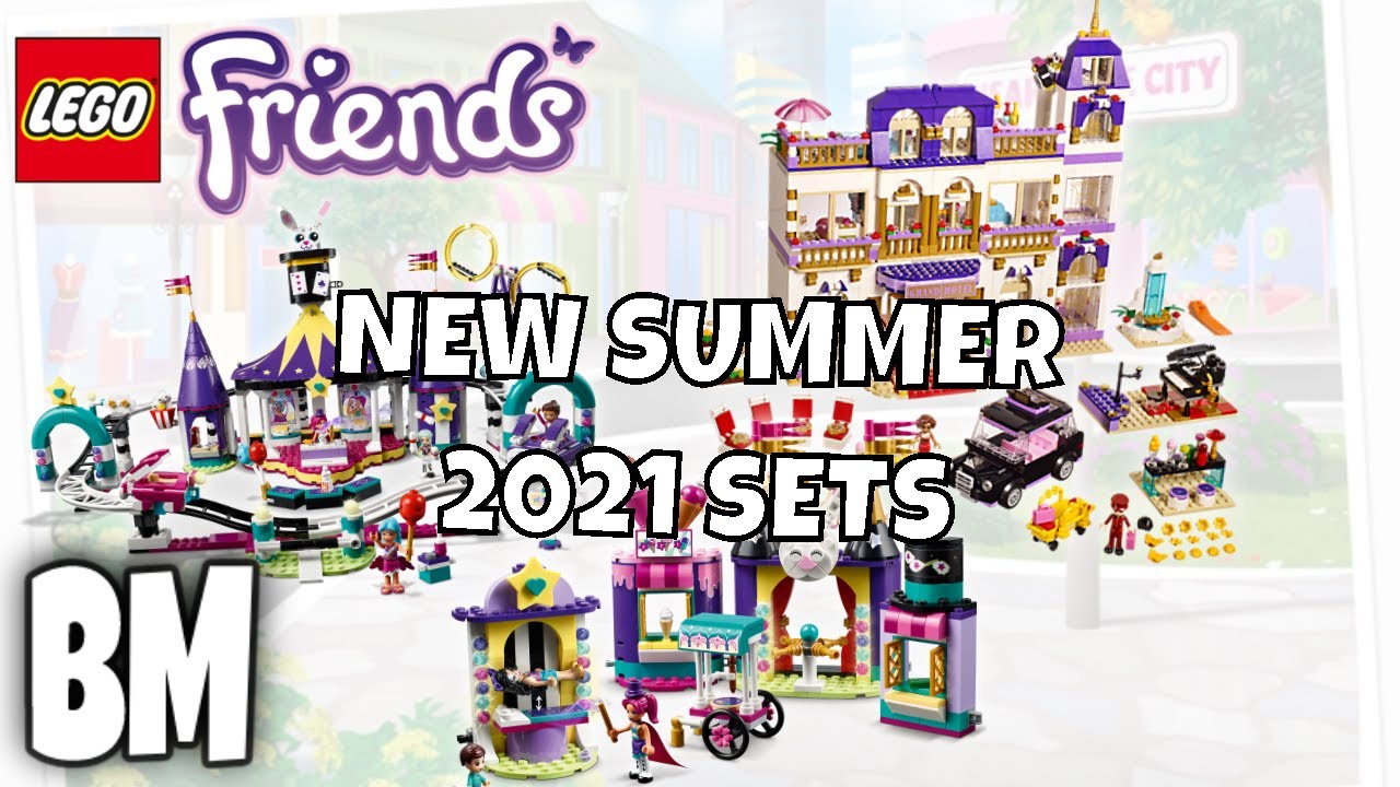 All New Summer 2021 LEGO Friends Sets