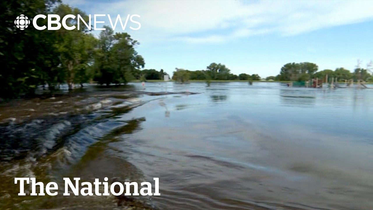 Assiniboine River peaks but flood threat remains in Brandon, Man.