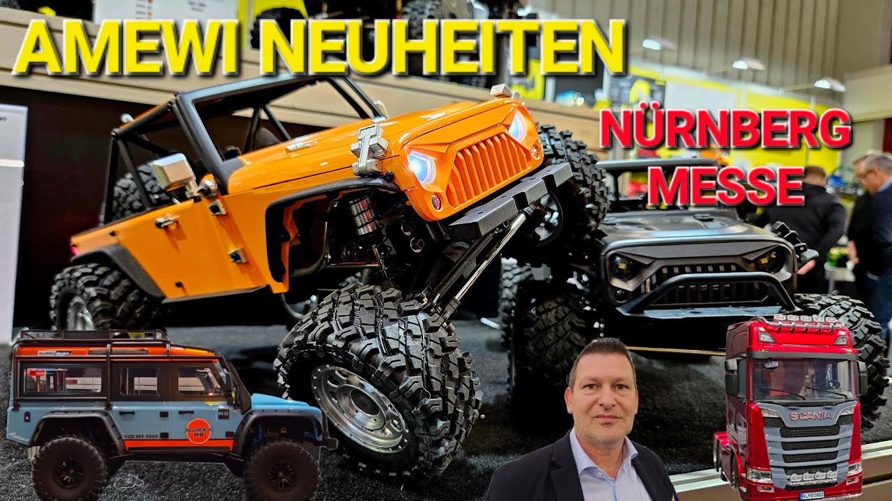 Spielwarenmesse Nürnberg Neuheiten bei Amewi Crawler LKW