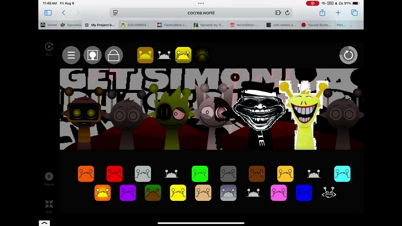 “SimonPhobia PART 2” Sprunke: Simon Time PHASE 2 mix [9+ GORE]