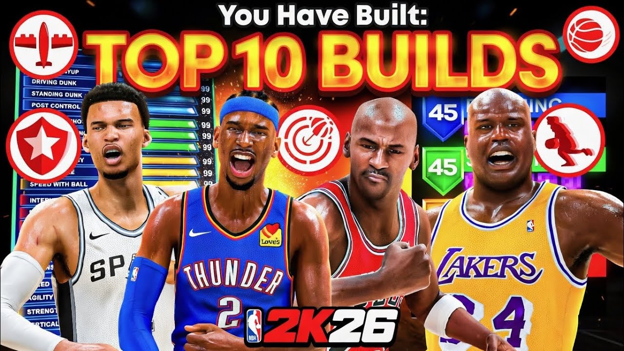 Я протестировал 100 вариантов развития персонажа в NBA 2K26 &mdash; эти 10 метовых вариантов НЕОСТАНОВИМЫ.