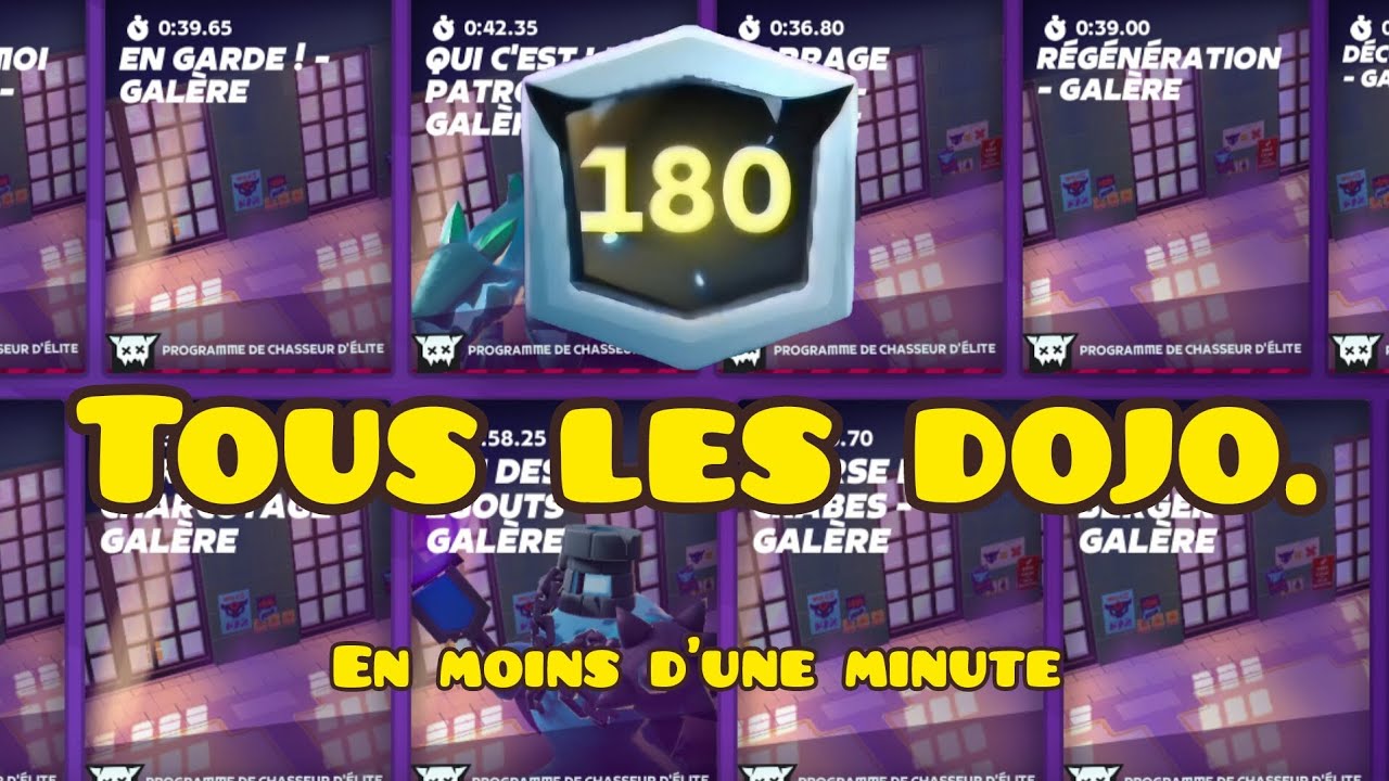 Mo.co [Fr] Terminer... TOUS les dojo Galère en moins d'une minute: rush de fin de saison ! 
