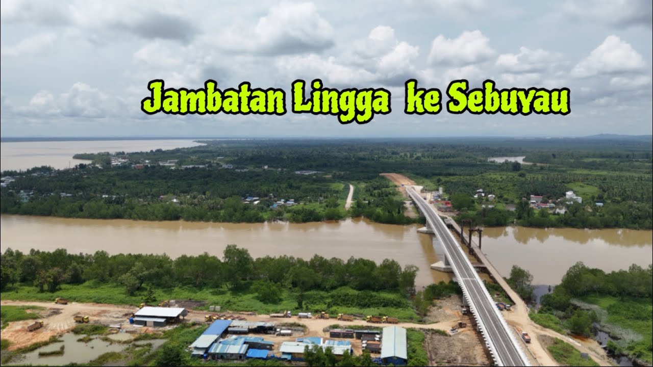 pembinaan Jambatan Lingga ke Sebuyau hampir siap