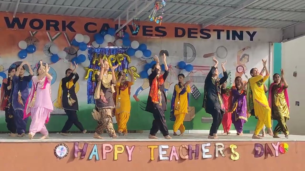 punjabi bhangra (Teachers day 2024)