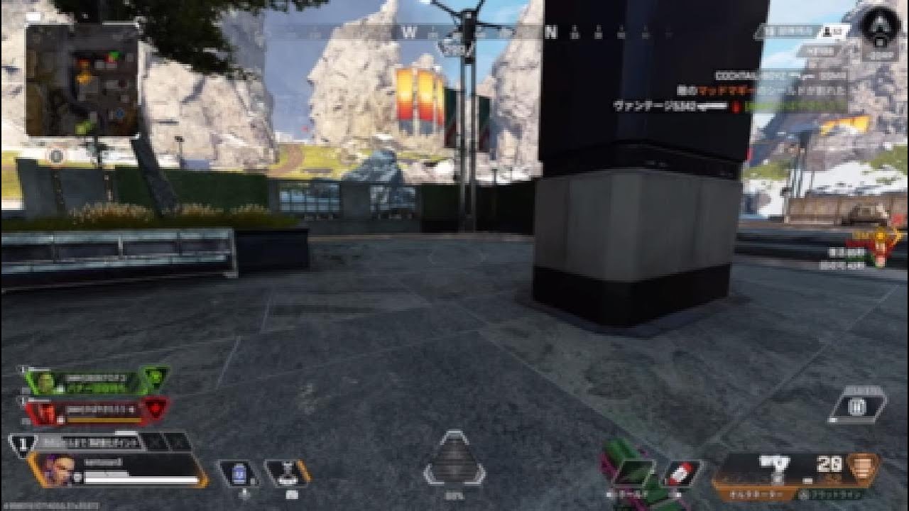 APEX 野良ランク ☆ 命懸けの追いかけっこwww😂