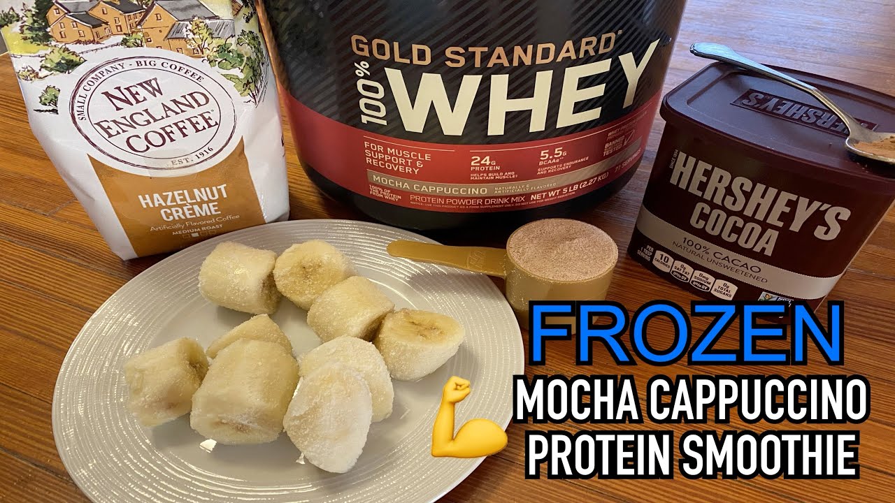 How to make a protein smoothie with caffeine | VLOG 05