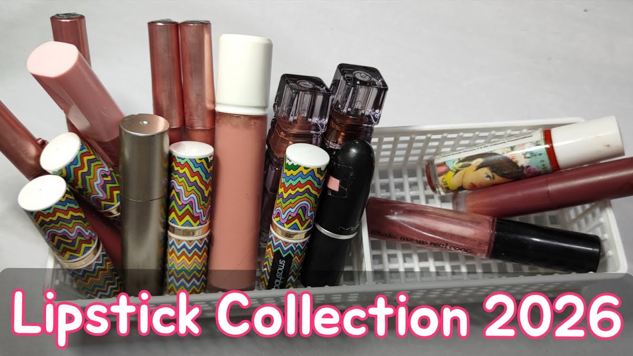 My Lipstick Collection + Swatches and Mini Declutter ✨💕