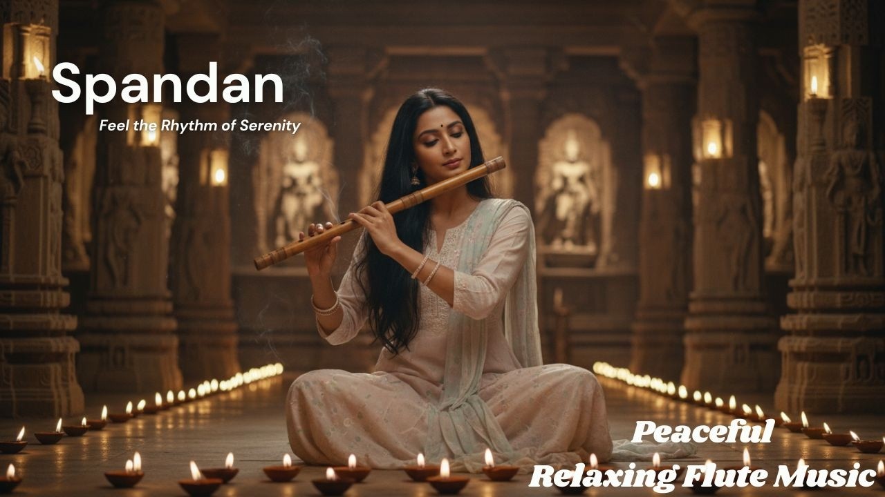 Spandan - Instrumental Flute Music | Calming, Peaceful, Relaxing, Soul Touching | Flute #274
