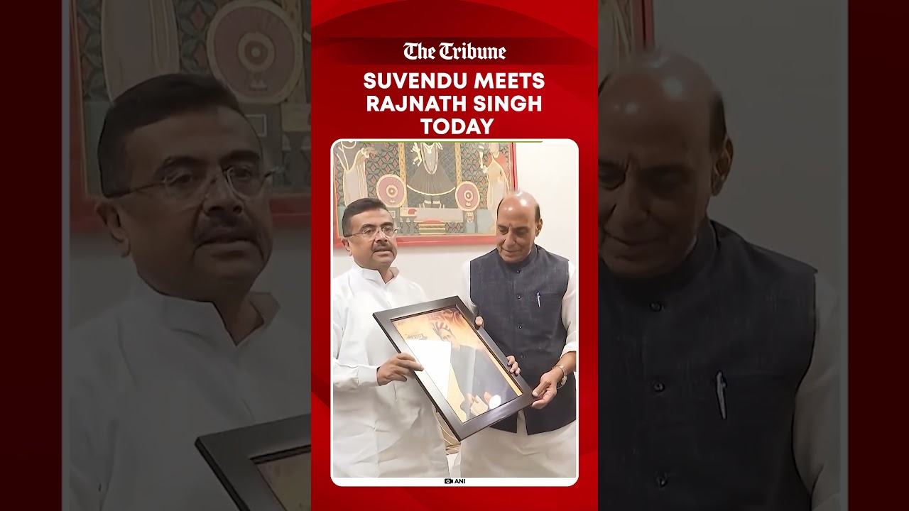 Suvendu Adhikari Meets Rajnath Singh In Delhi | West Bengal Politics & Defence Talks Update