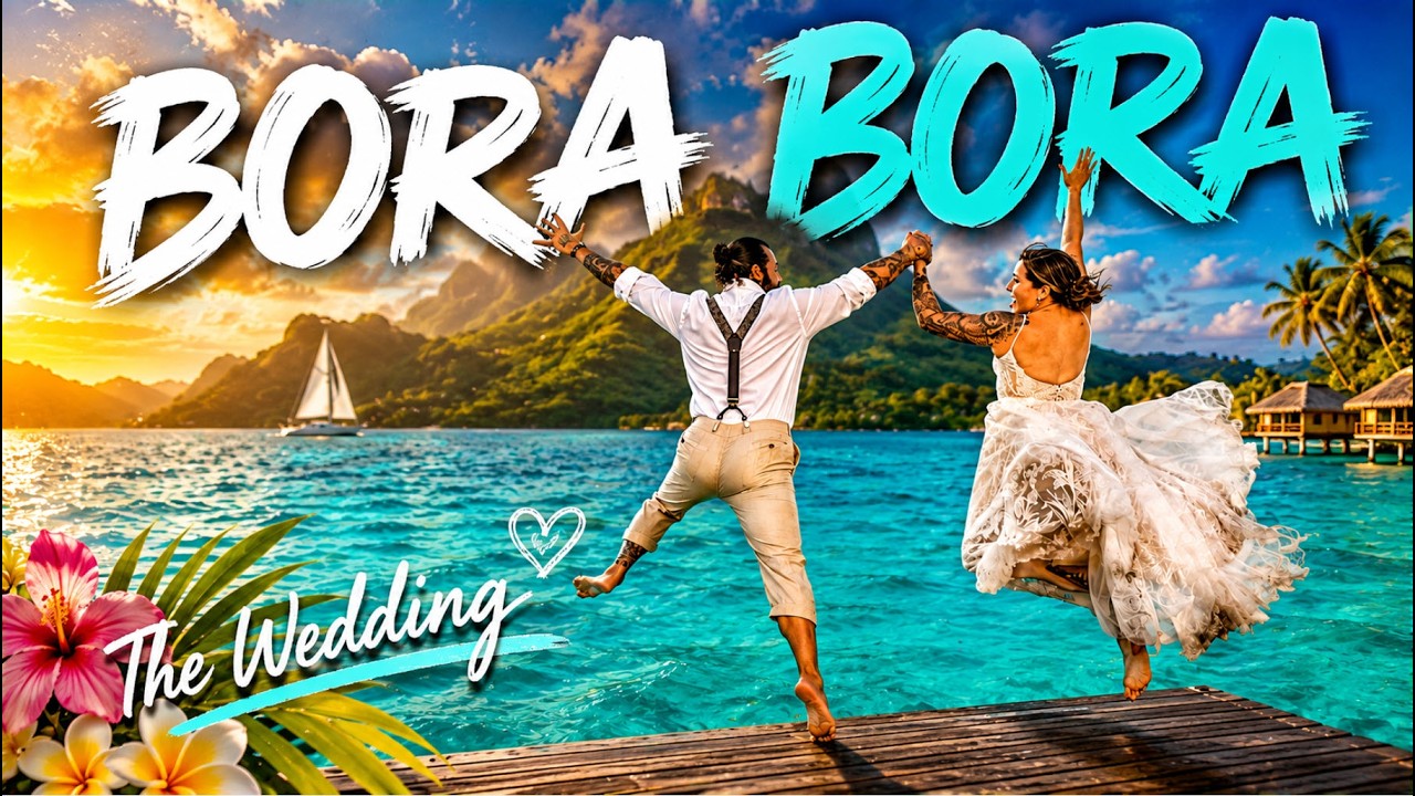 Bora Bora Wedding  -  Le Bora Bora Resort and Island Tour ❤️ | @svkalos