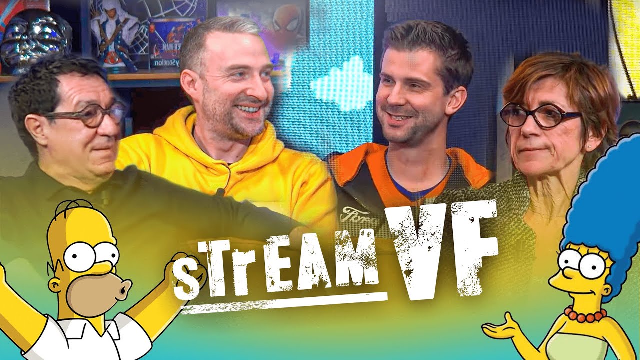 🔴 StreamVF : Speciale Simpsons avec Veronique Augereau et Philippe Peythieu , feat Yann COD Jordan