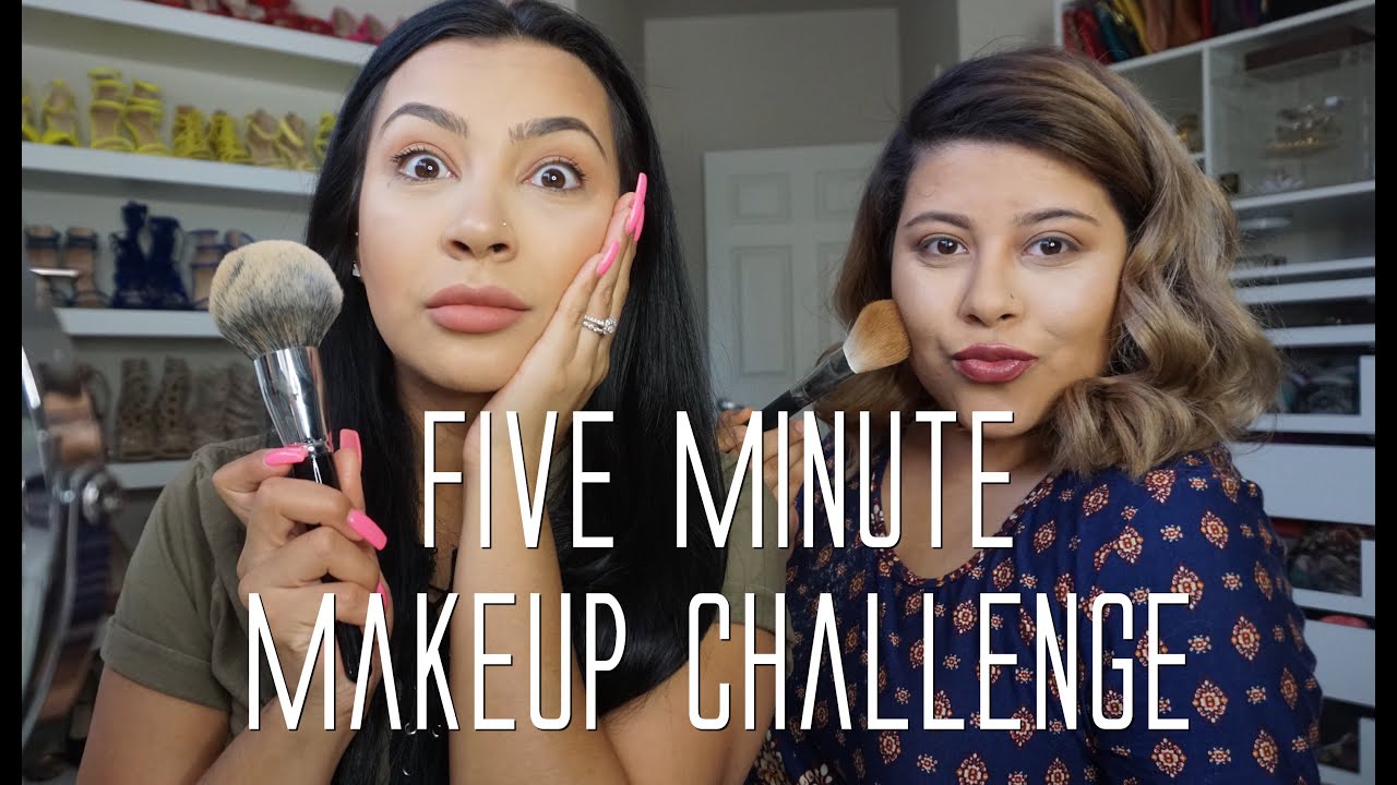 Five Minute Makeup Challenge