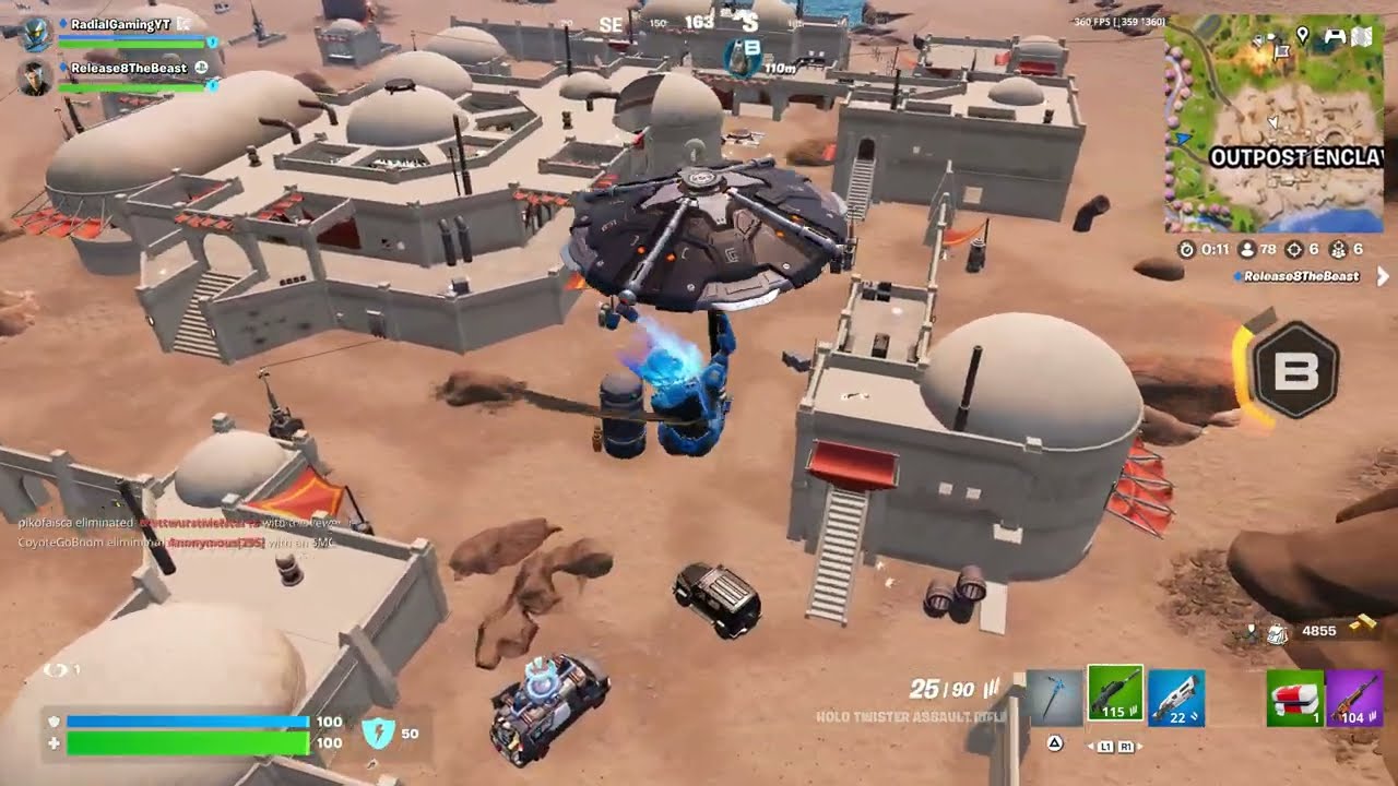 Fortnite RTX 5080 16GB Ryzen 7 9800X3D 4K Max Settings DLSS 4