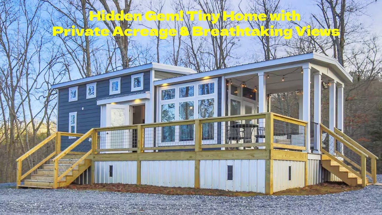 Best Tiny Home with Stunning Smoky Mountain Views in Franklin, NC!