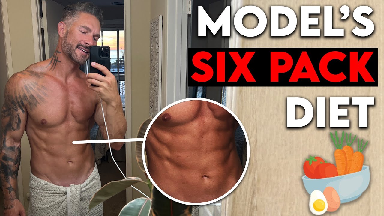 Model's SIX PACK Diet : Grocery Haul from ripped 45 Year Old