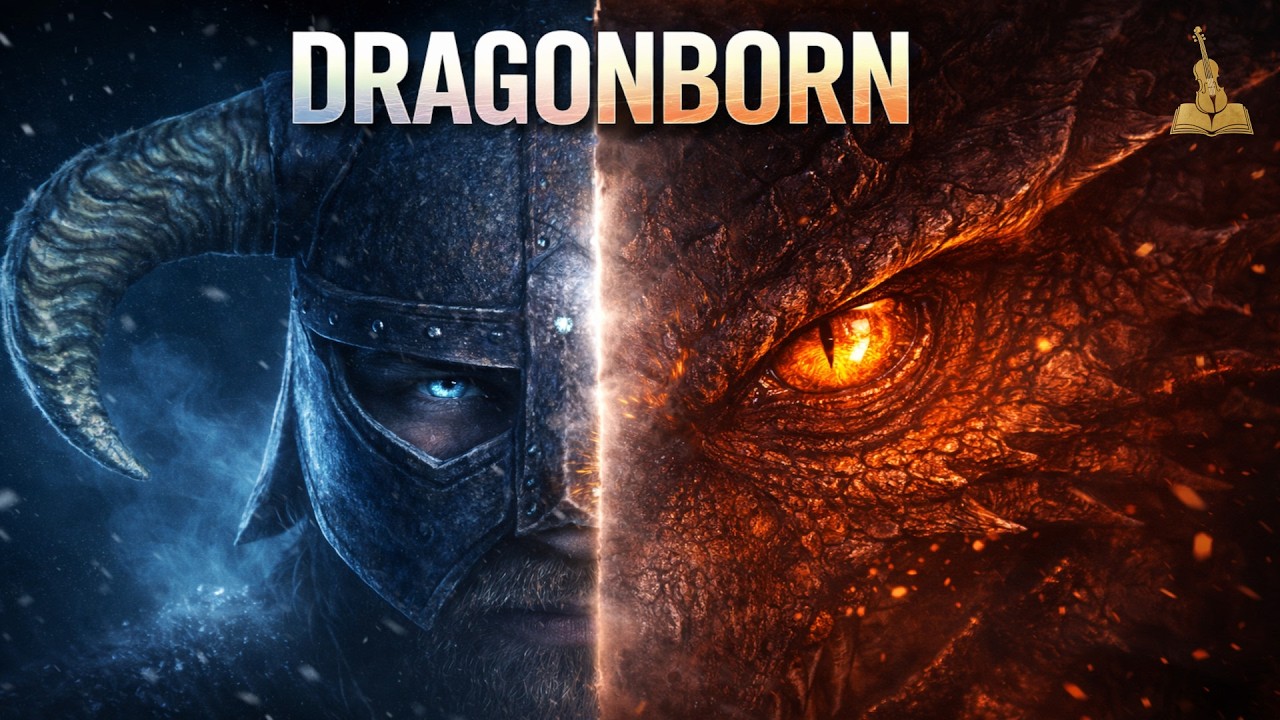 DRAGONBORN | Epic Nordic Folk Metal Anthem (Skyrim Tribute)