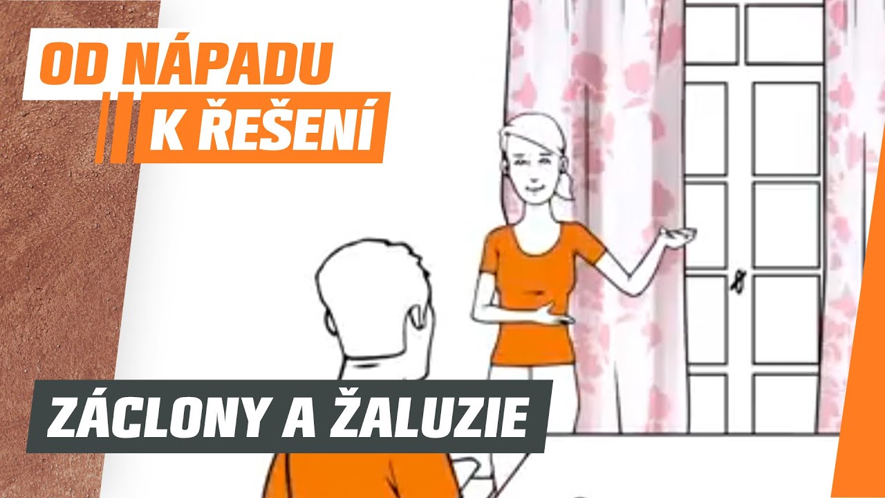 Záclony a žaluzie