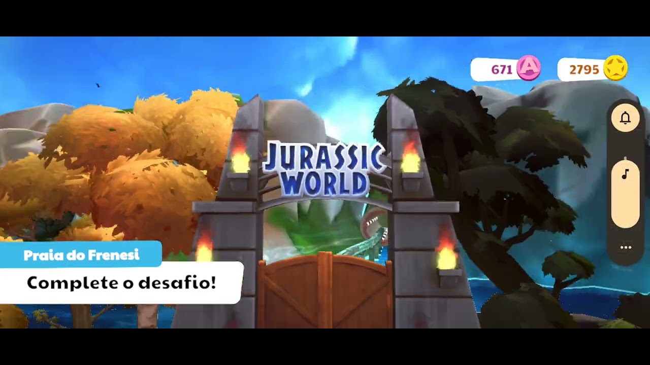 Primeiro episódio da série Em Busca do tiranossauro rex brilhante 🌟🌟🌟